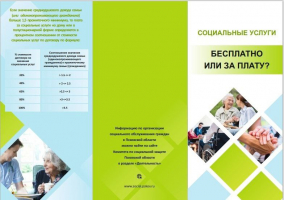 Социальные услуги.
