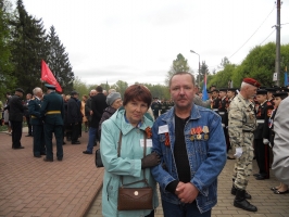 Сопровождение ветеранов на праздничные мероприятия, посвященные Дню Победы в Великие Луки, в которых приняли участие Куньинские Ветераны.