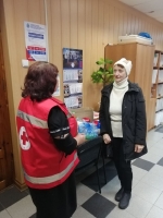 Отделение « Российского Красного Креста» в Куньинском районе.